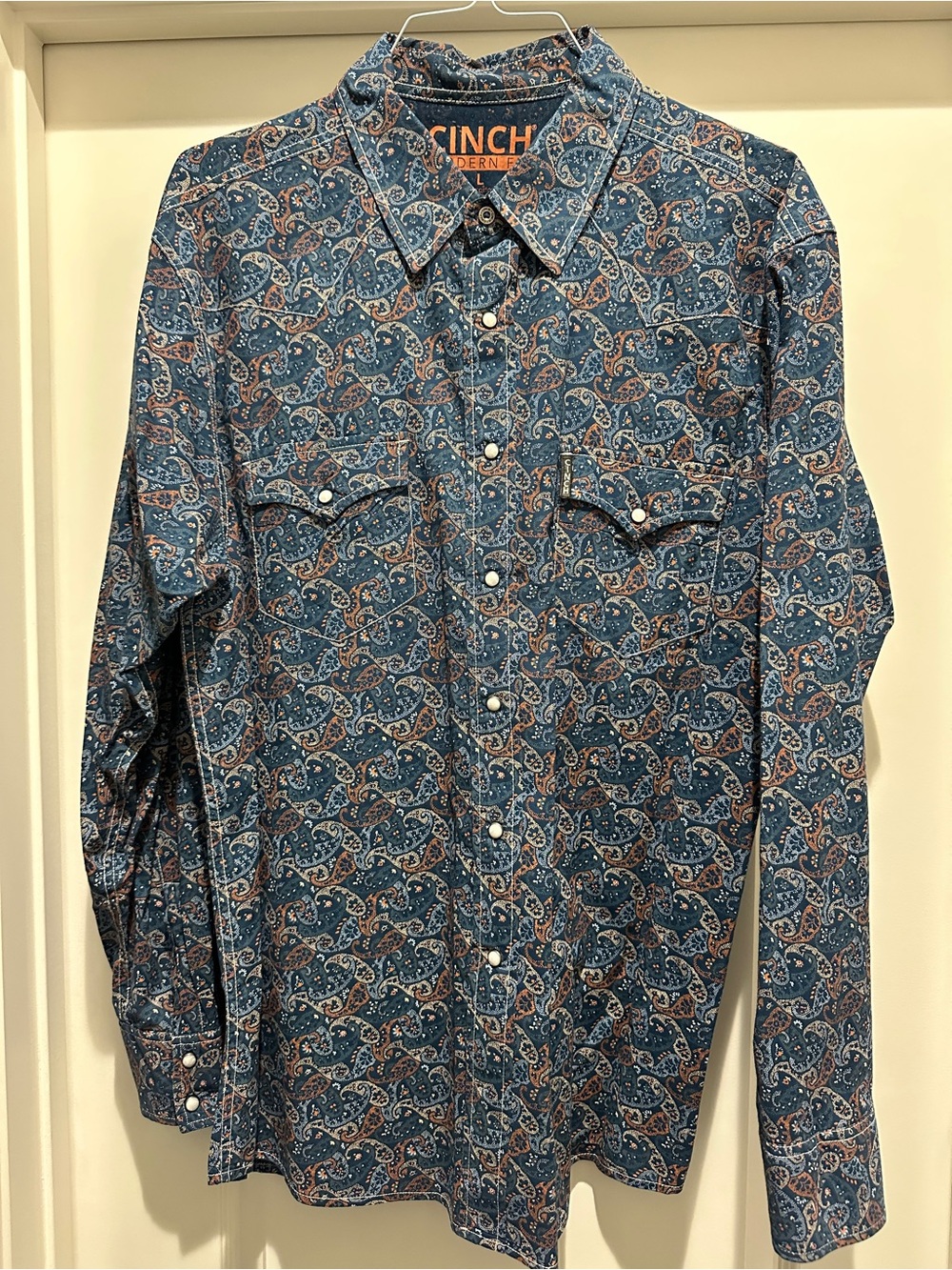Men’s Cinch Pearl Snap